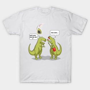 dino wedding T-Shirt